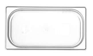 Container GN 1/3 polycarbonate, HENDI, Profi Line, GN 1/3, 4L, Transparent, 325x176x(H)100mm 3
