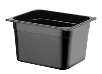 Pojemnik GN 1/2 z czarnego poliwęglanu, HENDI, Profi Line, 12,5L, czarny, 325x265x(H)200mm 2