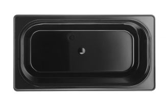 Container GN 1/3 black polycarbonate, HENDI, Profi Line, GN 1/3, 7,8L, Black, 325x176x(H)200mm 1