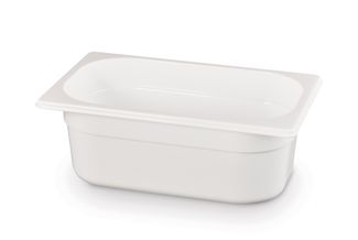 Pojemnik GN 1/4 z białego poliwęglanu, HENDI, GN 1/4, 2,8L, biały, 265x162x(H)100mm