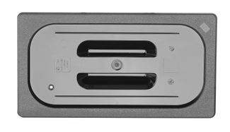 Lid for GN containers black polycarbonate, HENDI, GN 1/3, Black, 325x176mm 3