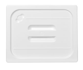 Lid for GN containers white polycarbonate, HENDI, GN 1/2, White, 265x325mm 2