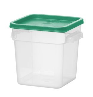 Pojemnik na żywność z podziałką, HENDI, 3,8L, 190x190x(H)180mm 2