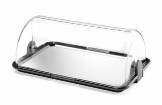 Witrynka rolltop dwufunkcyjna, pojedyncza, HENDI, 465x315x(H)195mm