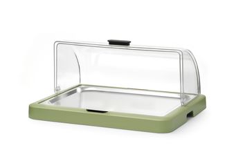 Rotininė šaldymo vitrina „Duo UNIQ“, HENDI, designed by Robert Bronwasser, Viengubas, Žalia, 460x355x(H)220mm, rettangolare 1