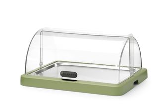 Otočný displej s chladením Duo UNIQ, HENDI, designed by Robert Bronwasser, Zelená, 460x355x(H)220mm, Obdĺžnikový