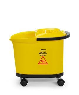 Mop bucket, HENDI, 16L, Yellow, 405x296x(H)340mm 1