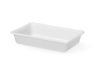 Płaski pojemnik do panierowania, HENDI, 3L, biały, 340x235x(H)70mm, Prostokątny