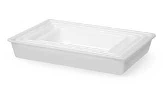 Prep tray, HENDI, 12L, White, 535x385x(H)85mm, Rectangular 2