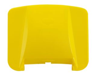 Kaas prügikonteinerile, HENDI, Kollane, 505x415mm