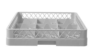 Dishwasher basket for glassware, HENDI, 9 compartments, 500x500x(H)104mm