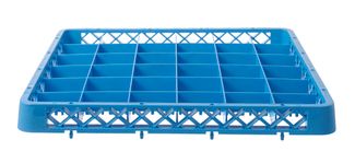 Extender for dishwasher basket, HENDI, 36 compartments 73x73 mm, 500x500x(H)45mm