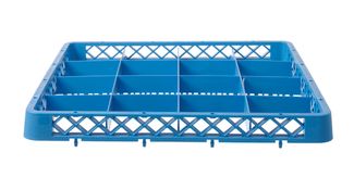 Extender for dishwasher basket, HENDI, 16 compartments 112x112 mm, 500x500x(H)45mm