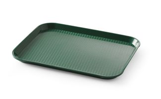 Vassoi da fast food piccoli, AmerBox, Verde, 265x345x(H)20mm 2