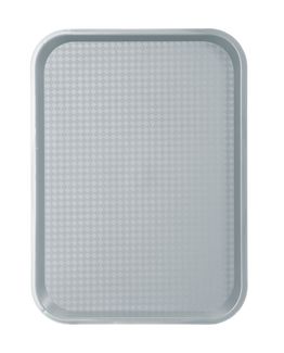 Vidutinis polipropileno padėklas Fast Food, AmerBox, Šviesiai pilkas, 305x415x(H)20mm 2