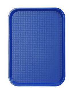 Polypropylene fast food tray, medium, AmerBox, Blue, 305x415x(H)20mm
