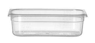Pojemnik GN 1/3 z polipropylenu, HENDI, Profi Line, GN 1/3, 3,5L, transparentny, 325x176x(H)100mm