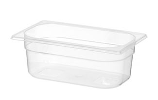 Pojemnik GN 1/4 z polipropylenu, HENDI, Profi Line, GN 1/4, 2L, transparentny, 265x162x(H)100mm 2