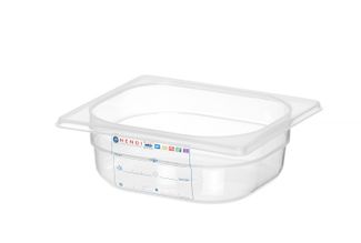 Pojemnik GN 1/6 HACCP, HENDI, GN 1/6, 1L, transparentny, 176x162x(H)65mm 2