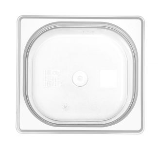 Pojemnik GN 1/6 HACCP, HENDI, GN 1/6, 1L, transparentny, 176x162x(H)65mm 3