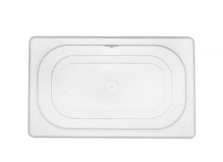 Lid for GN containers polypropylene, HENDI, GN 1/4, Transparent, 265x162mm 2