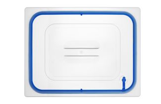 Lid for GN containers made of polypropylene, with seal, HENDI, GN 1/2, Transparent, 325x265mm 2