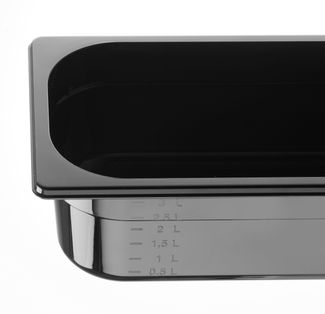 Pojemnik GN 1/3 COOL, HENDI, COOL, GN 1/3, 3,8L, czarny, 325x176x(H)100mm 3