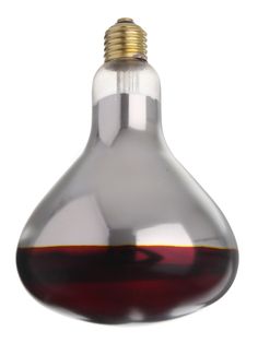 Żarówka grzewcza na podczerwień, HENDI, czerwony, 230V/250W, ⌀125x(H)170mm