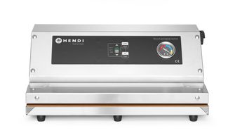 Vakuový balicí stroj - lamelový, HENDI, Profi Line, svařovací lišta 400 mm, 230V/270W, 420x280x(H)170mm