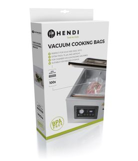 Sous-vide cooking bags for vacuum packing machines, HENDI, 100 pcs., 300x200mm