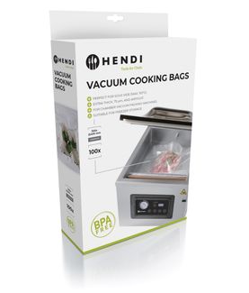 Sous-vide cooking bags for vacuum packing machines, HENDI, 100 pcs., 400x300mm