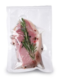 Embossed vacuum bags on roll - 2 pcs, HENDI, 2 pcs., 6000x200mm 3