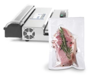 Embossed vacuum bags on roll - 2 pcs, HENDI, 2 pcs., 6000x200mm 4