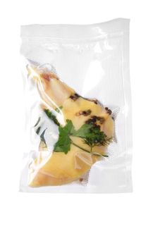 Worki moletowane do gotowania sous vide, do pakowarek listwowych i komorowych, HENDI, 100 szt., 150x250mm