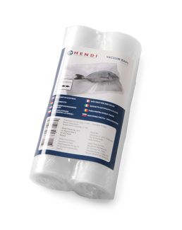 Embossed vacuum bags on roll - 2 pcs, HENDI, 2 pcs., 200x6000mm