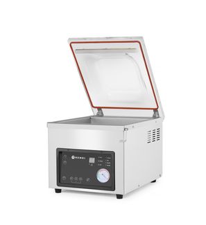 Vacuum chamber packaging machine, HENDI, Profi Line, sealing strip 260 mm, 230V/370W, 330x480x(H)360mm 1