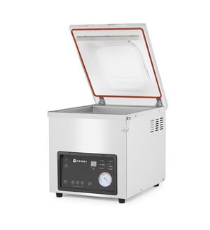 Vákuový baliaci stroj Profi Line - komorový, HENDI, Profi Line, Zváracia lišta 350 mm, 230V/750W, 450x555x(H)480mm 1