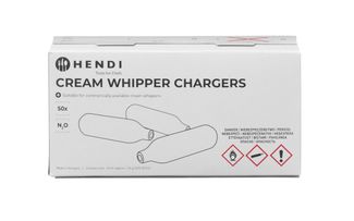 Naboje do syfonu do bitej śmietany, HENDI, szary, 50 szt