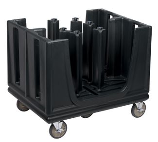 Vozík na prepravu a skladovanie, Cambro, Čierna, 984x760x(H)838mm