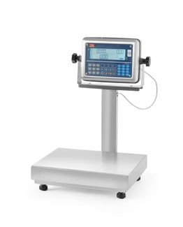 LCD platformos svarstyklės su stovu ir legalizacija, 60 kg, TEM, 342x386x(H)534mm