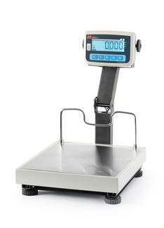 LCD platformos svarstyklės su sulankstomu stulpeliu ir legalizacija, EKO+ linija, 60 kg, TEM, 350x400x(H)522mm