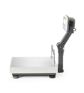 LCD platform scale with a foldable column and legalisation, EKO+ line, 60 kg, TEM, 350x400x(H)522mm 3