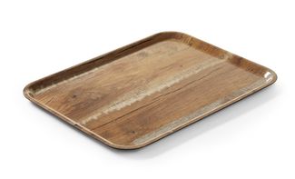 Servírovacia tácka Capri, Cambro, dub hnedý, Dubová, 330x430mm