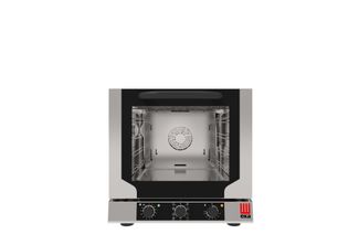 Convection oven multifunctional Evolution Next 4x 429x345 mm, electric, with electromechanical control, Tecnoeka, 220-240V/2600W, 590x709x(H)589mm
