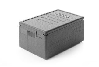 Professional grade insulated carrier CAM GOBOX Economy 46 L, GN 1/1, GN 1/2., Cambro, Black, 600x400x(H)316mm 4