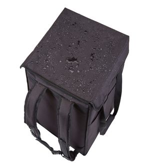 Insulated, foldable backpack with removable compartment., Cambro, capacity: approx. 78 L, 78L, Black, 355x380x(H)430mm 3