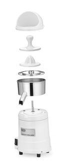 Electric juicer, with splashguard, Waring, White, 230V/375W, 254x254x(H)495mm 1