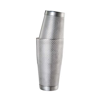 Shaker tin tin Diamond Lattice, antyczna miedź, Barfly, 0,83L, srebrny