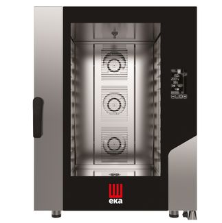 Electric convection-steam oven Millennial Black Mask Bakery, 10x 600x400mm - electronic control, Tecnoeka, 400V/15500W, 850x1035x(H)1130mm 1