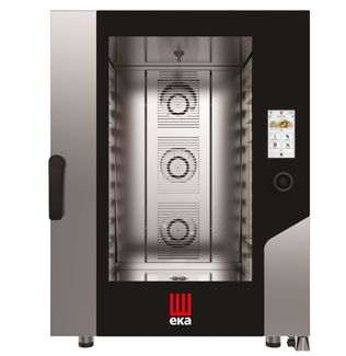 Electric convection-steam oven Millennial Touch Screen Bakery with cleaning system, 10x 600x400mm - electronic control, Tecnoeka, 400V/17000W, 850x1035x(H)1130mm 1